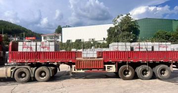 北京 芝麻灰花岗岩地铺石出货日常