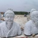 北京 白麻花岗岩石材人物立体雕刻