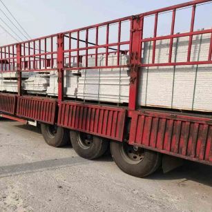 北京 白麻荔枝面外墙干挂，工厂装车日常