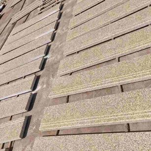 北京 黄金麻花岗岩光面楼梯踏步