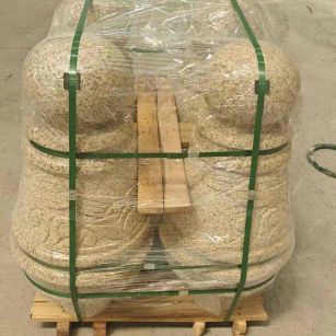 北京 黄金麻异形定制雕花——棒棒糖挡车柱