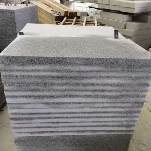 北京 芝麻白5公分火烧地铺成品，900*400，规格可定制