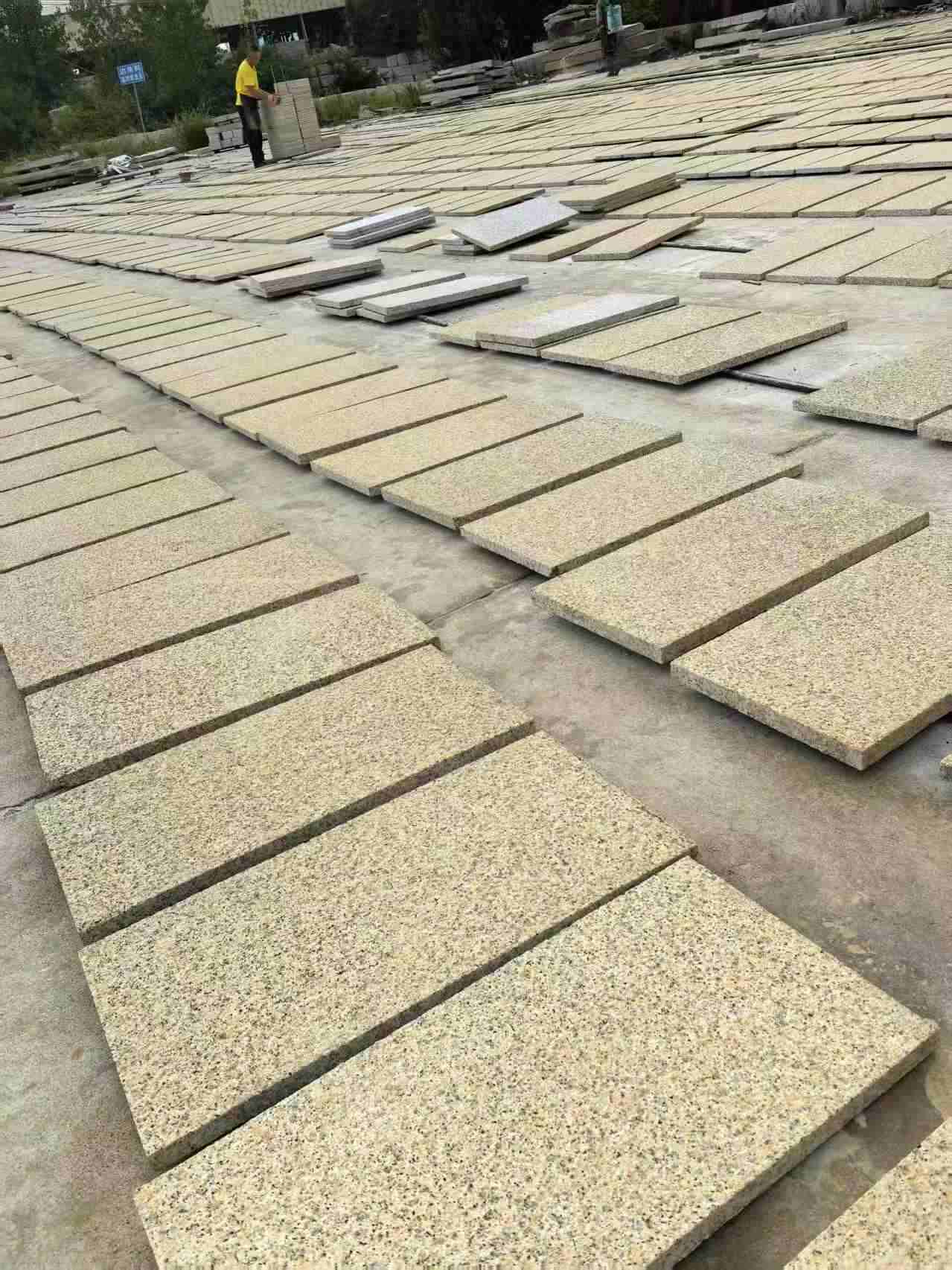 北京 黄金麻荔枝地铺石面排板