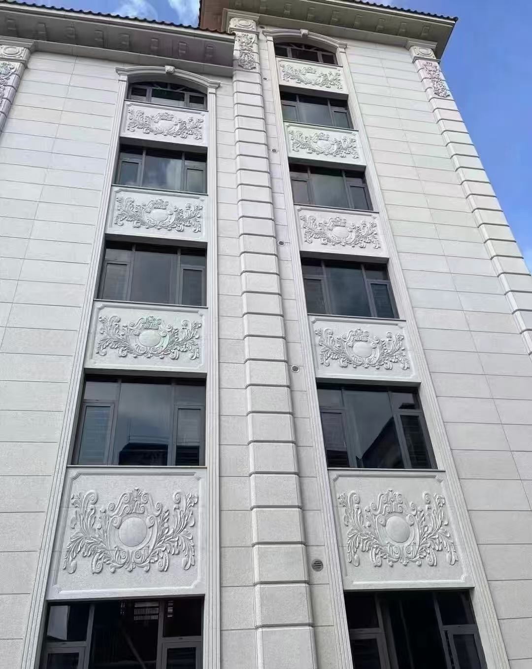 北京 白麻荔枝面花岗岩别墅外墙干挂