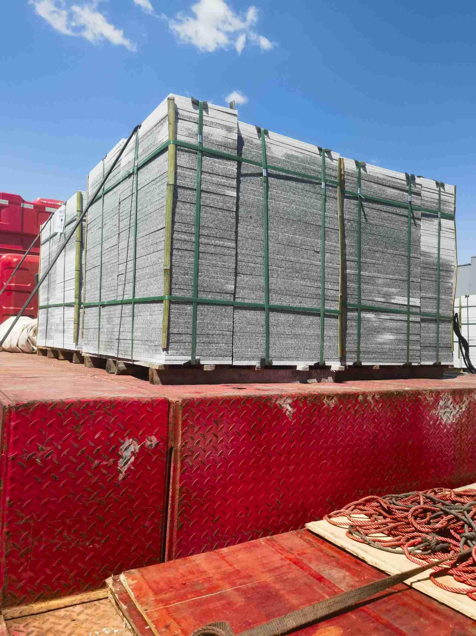 北京 芝麻白火烧规格板地铺石300*600/600*600