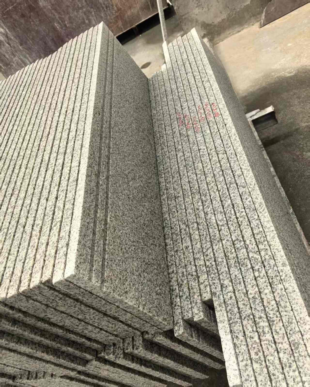 北京 白麻荔枝面花岗岩楼梯踏步