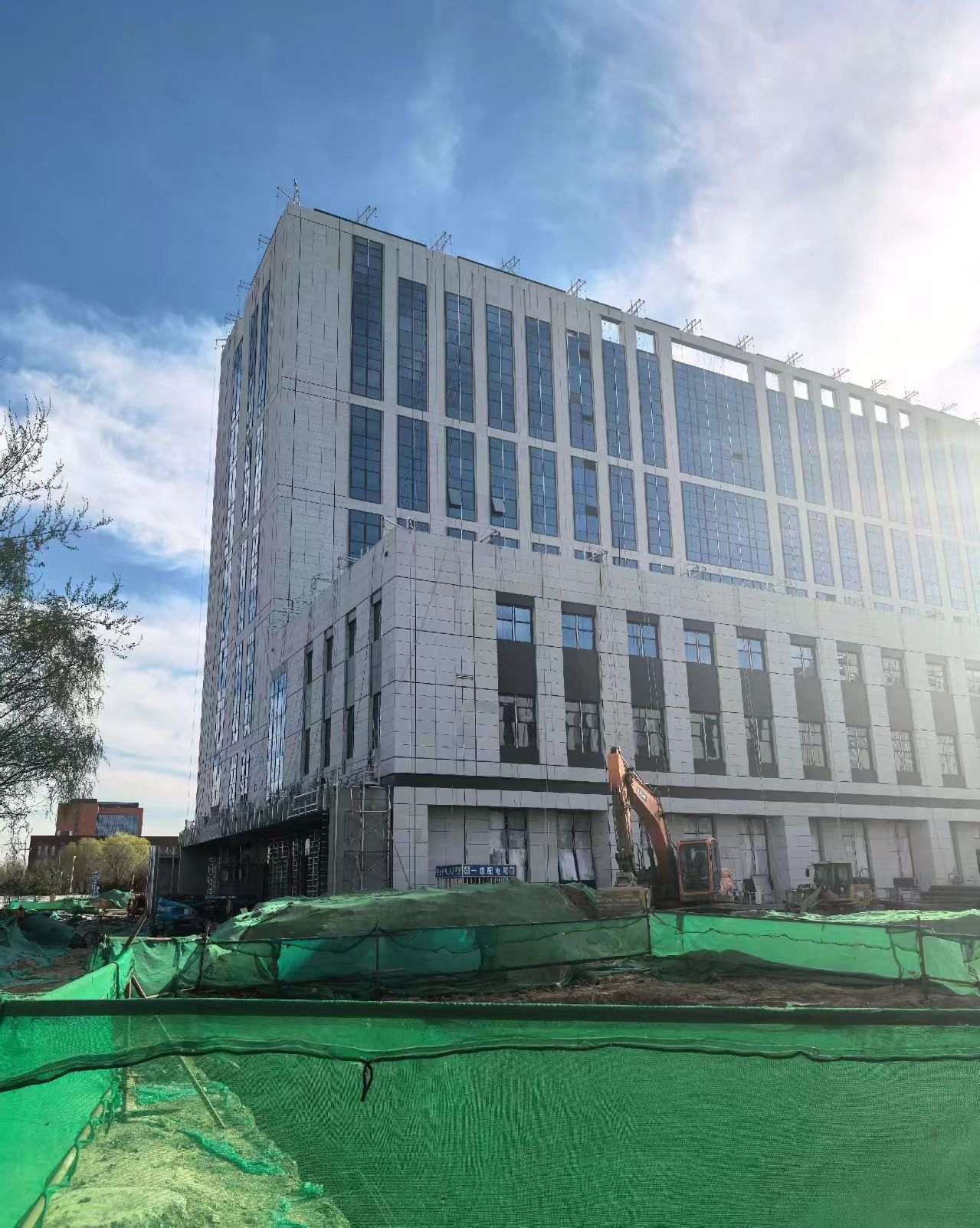 北京 白麻花岗岩石材外墙干挂